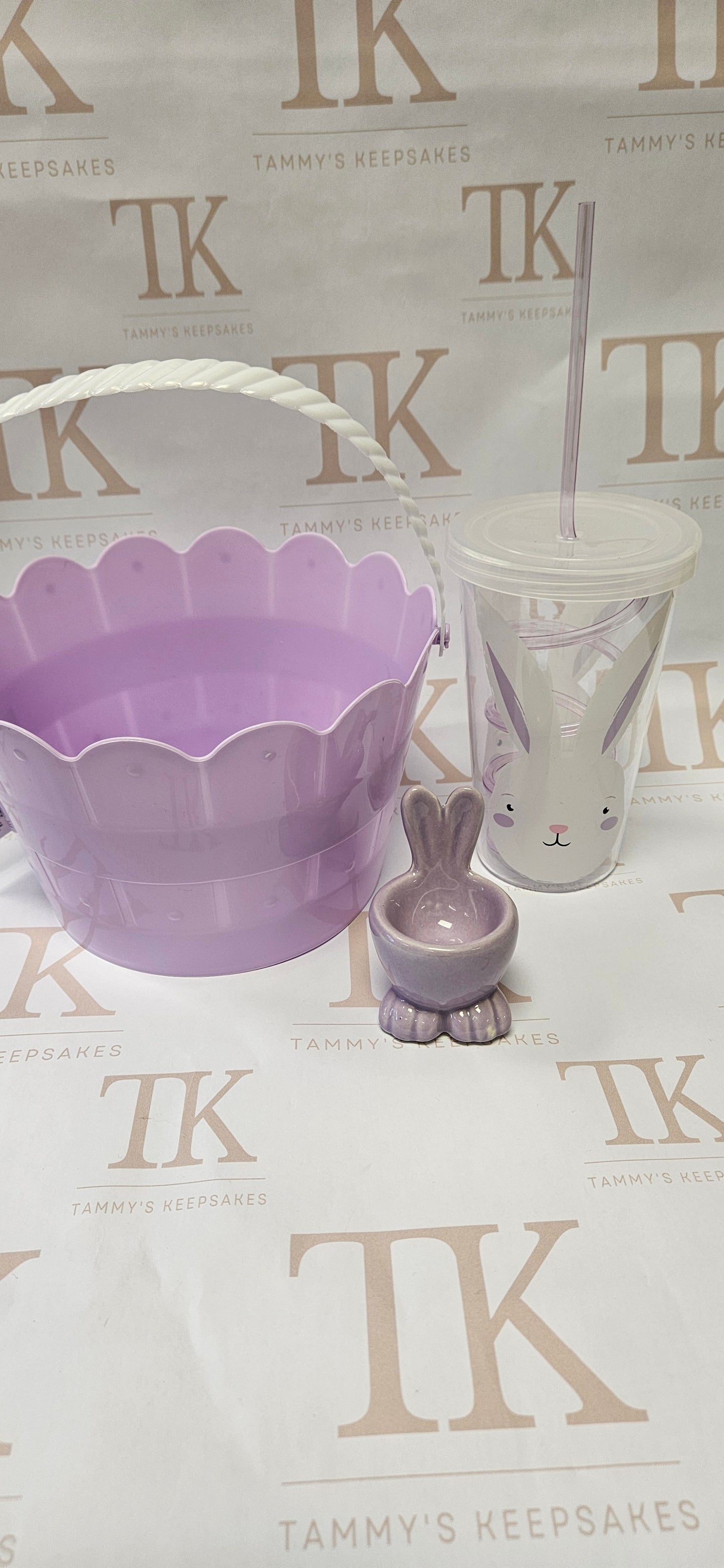 Purple Easter basket bundle