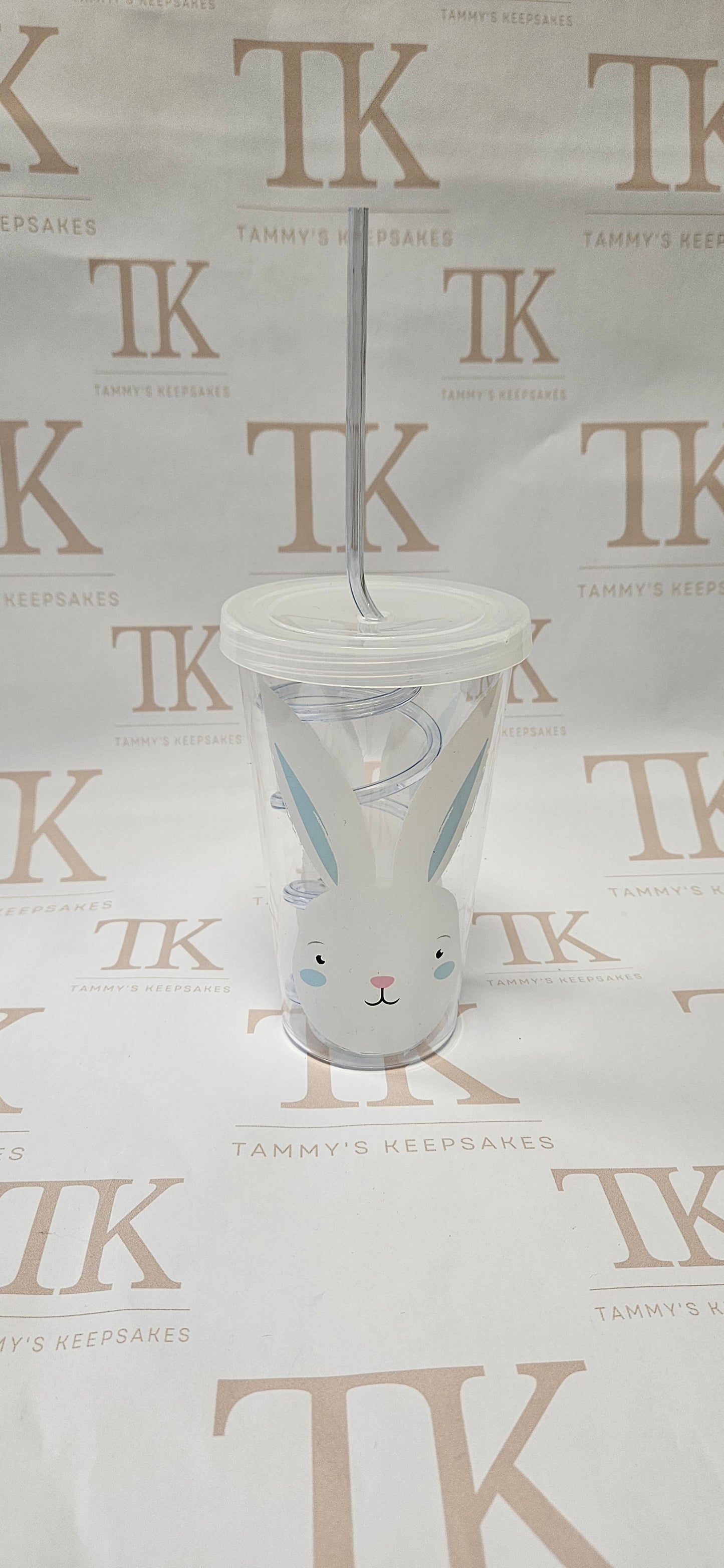 Blue bunny cold cup