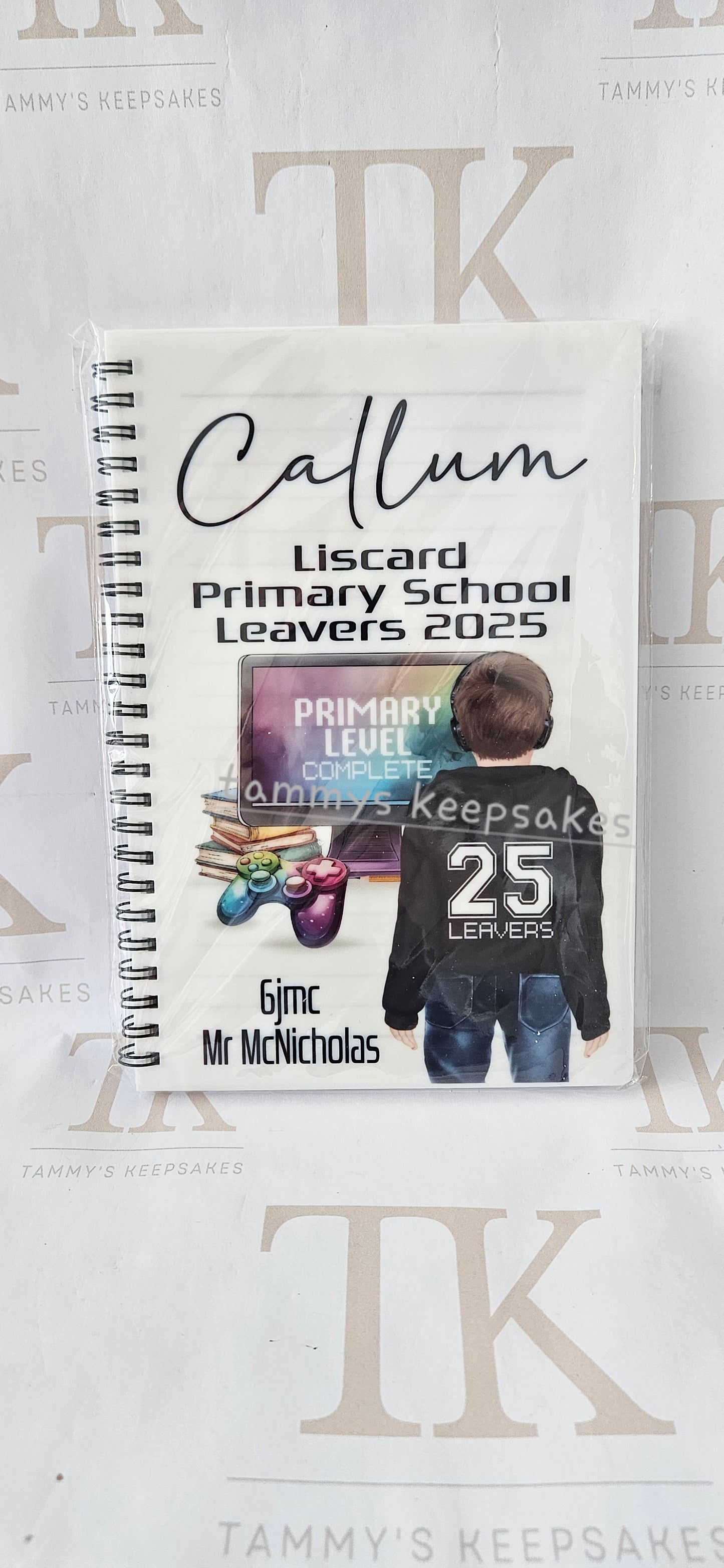 Gamer school leavers books