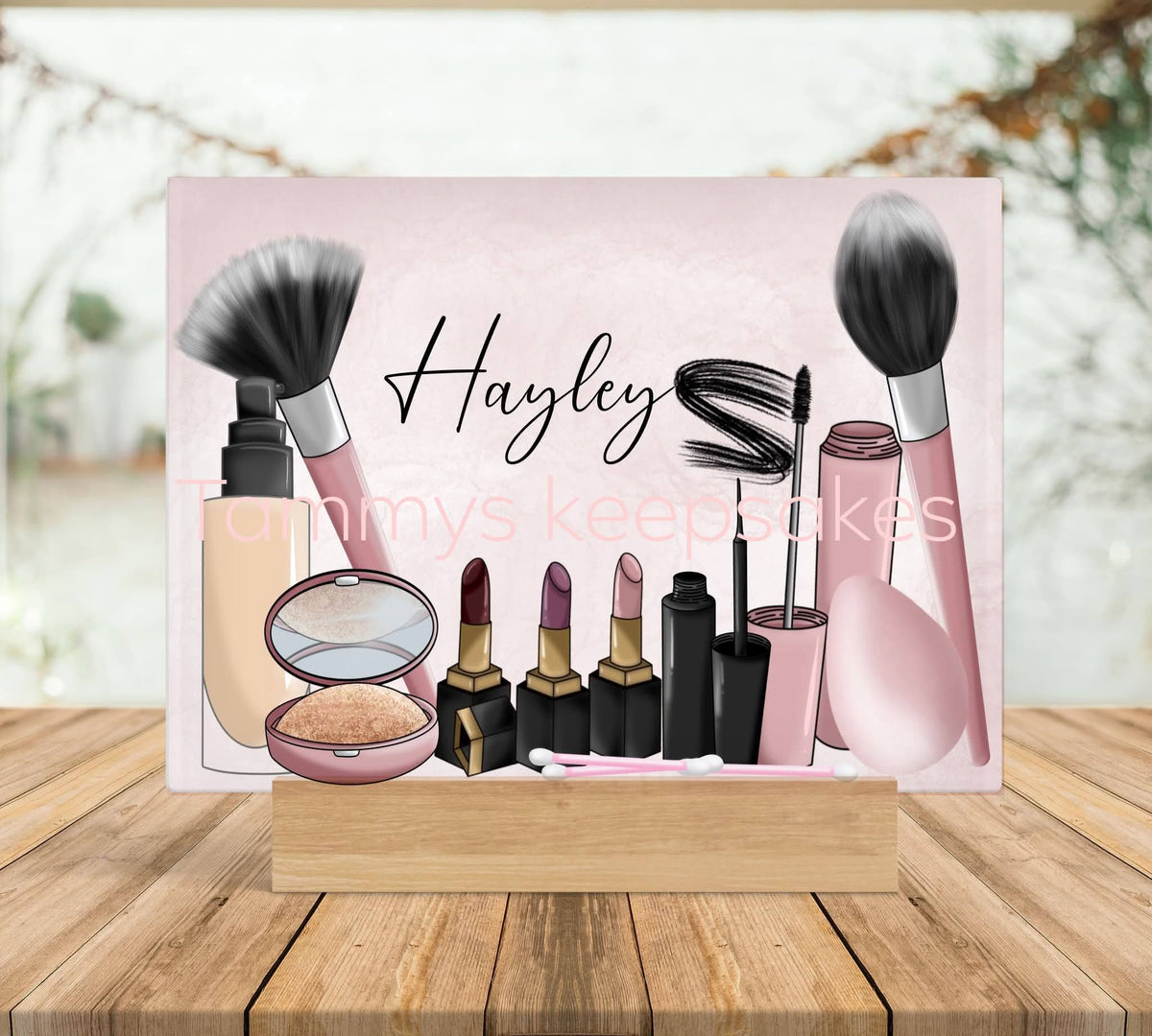 Personalised Make up staion board