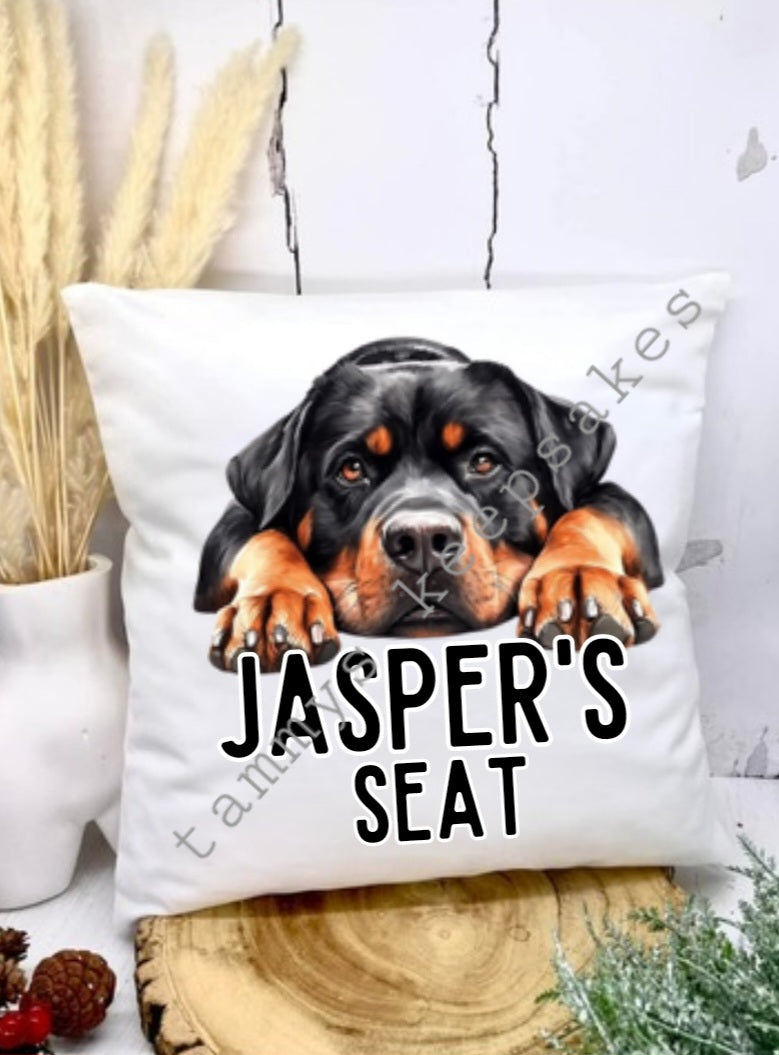 Rotweiller cushion