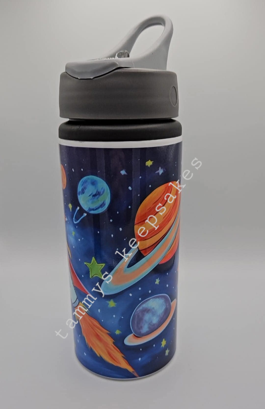 Space water bottle