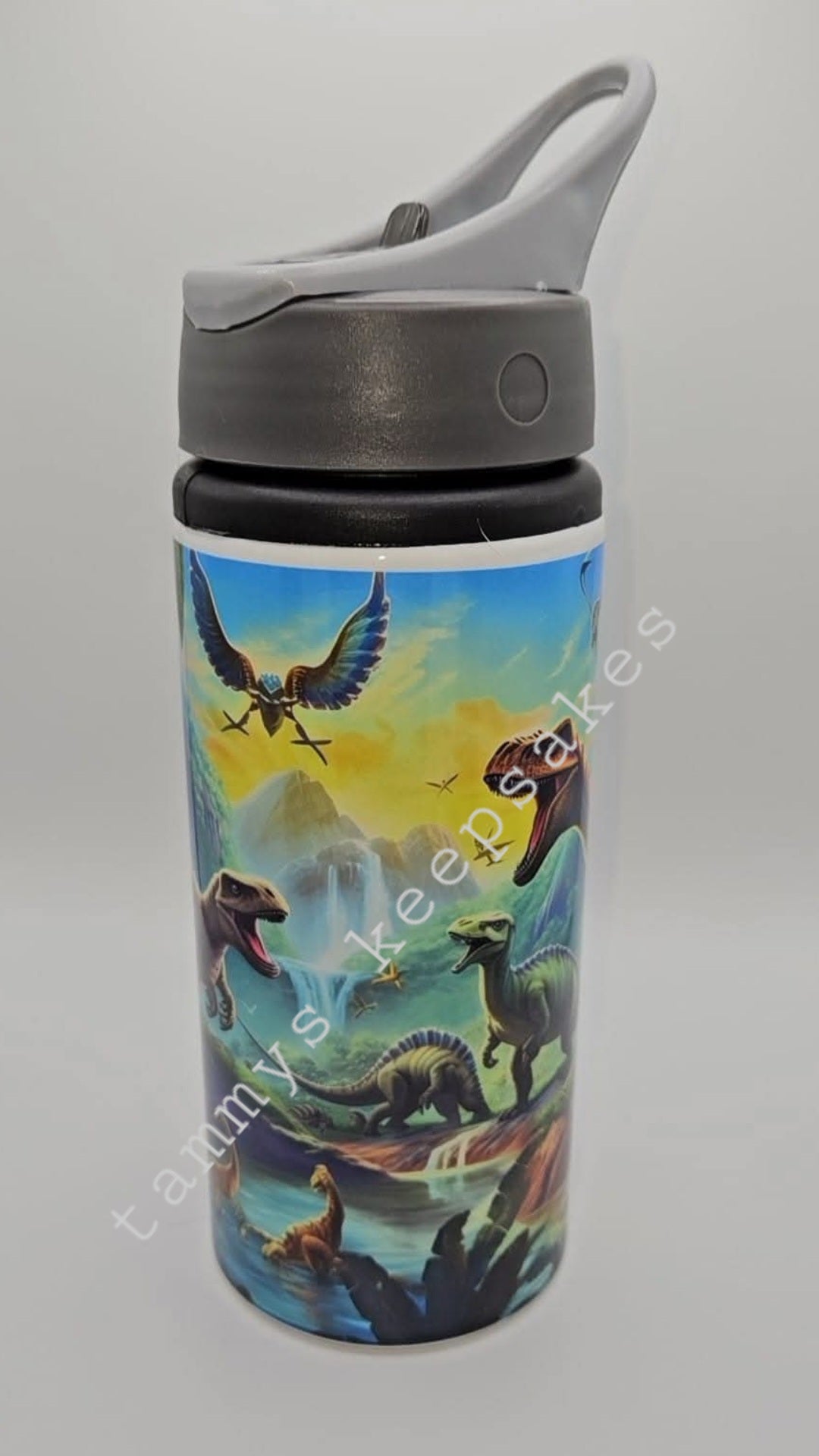 Dinosaur water bottle