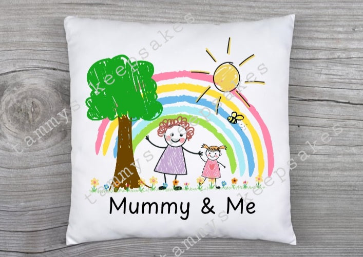 Sketch mummy cushion