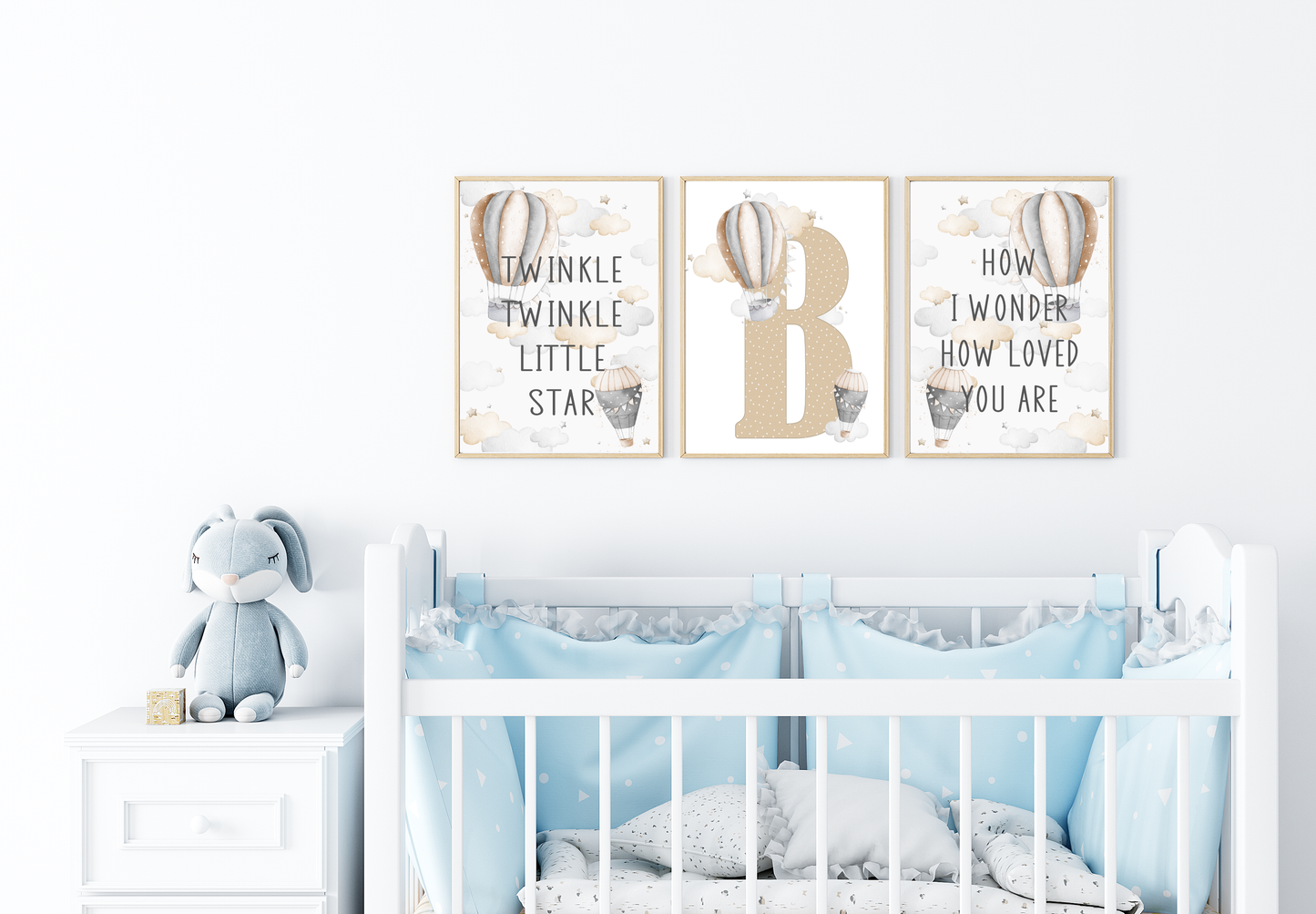 hot air balloon prints.