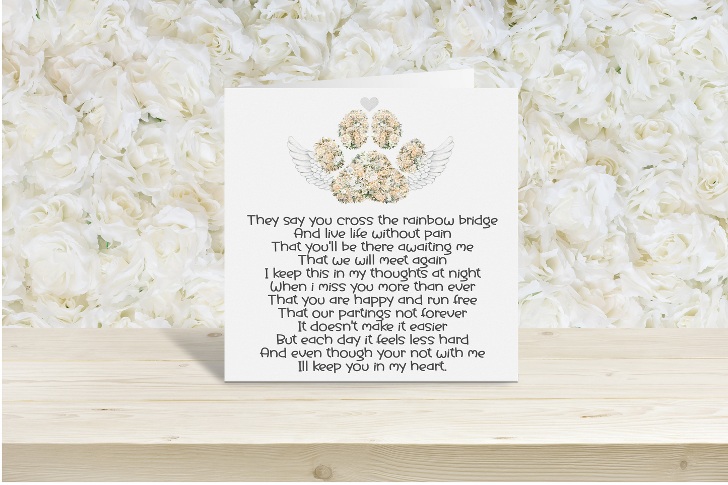 Pet loss Card