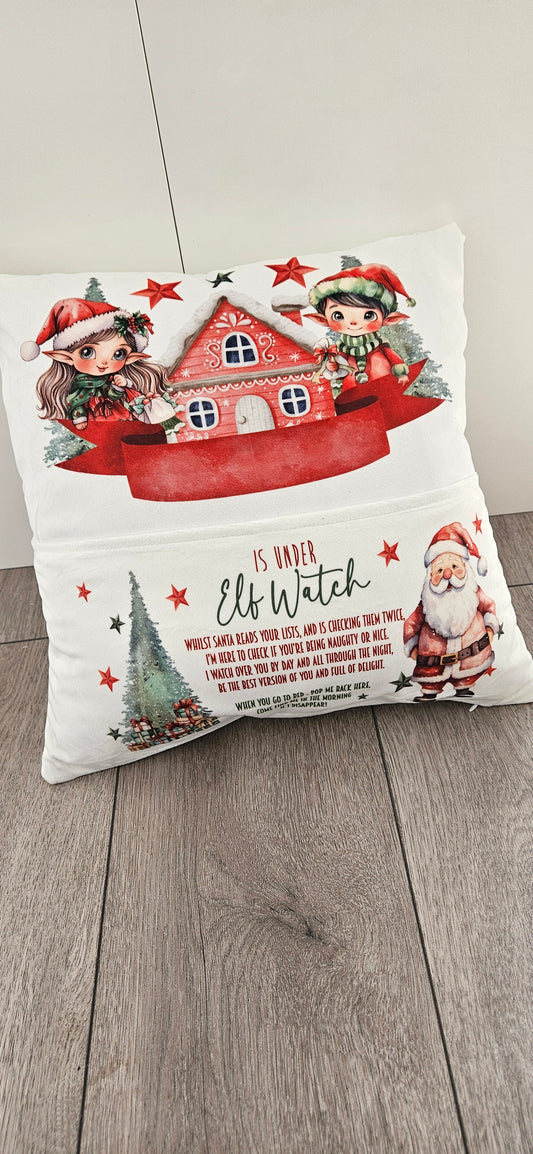 Elf watch pocket cushion