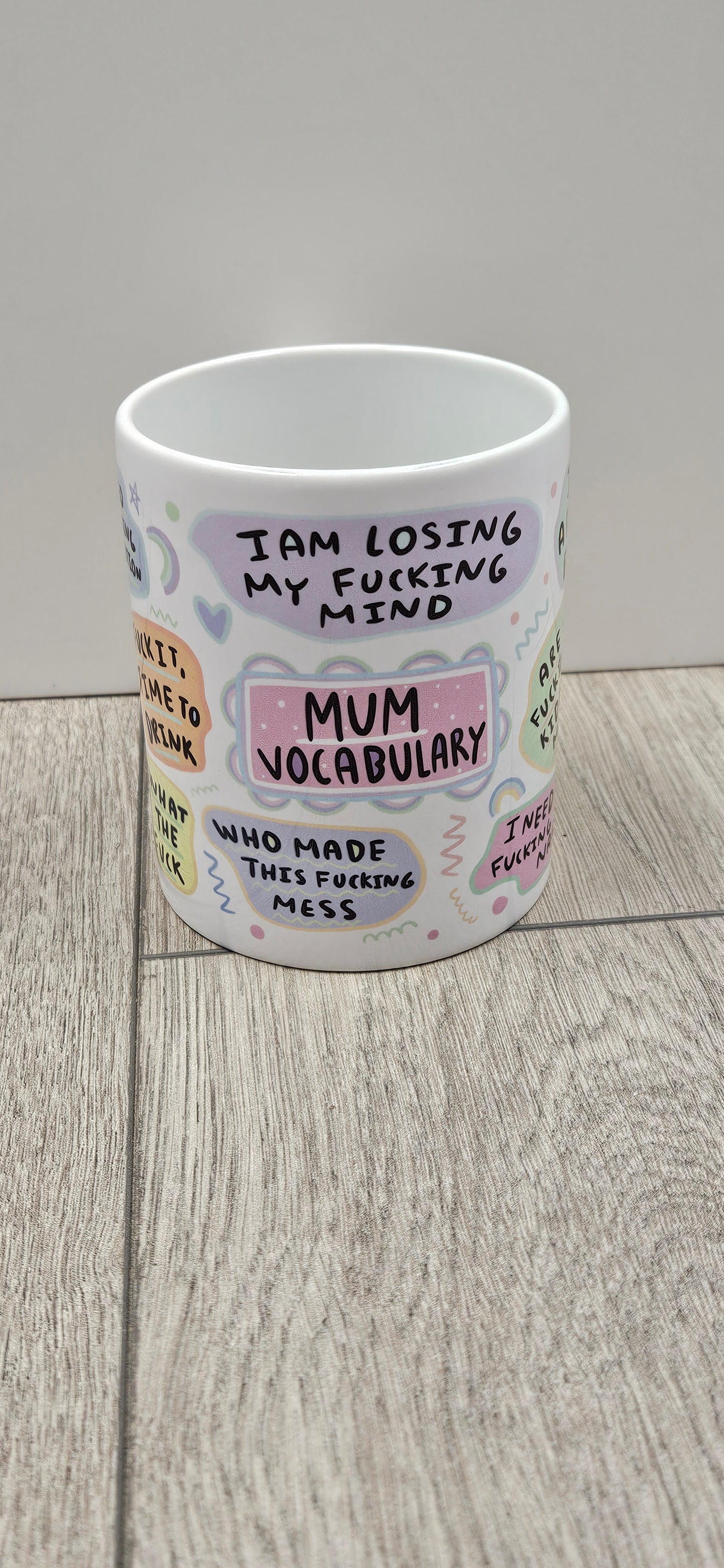 Mum vocabulary mug