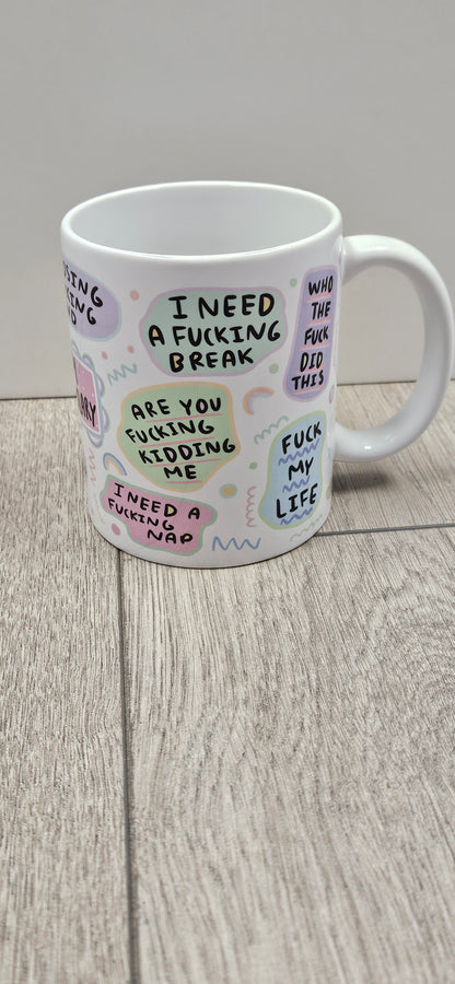 Mum vocabulary mug