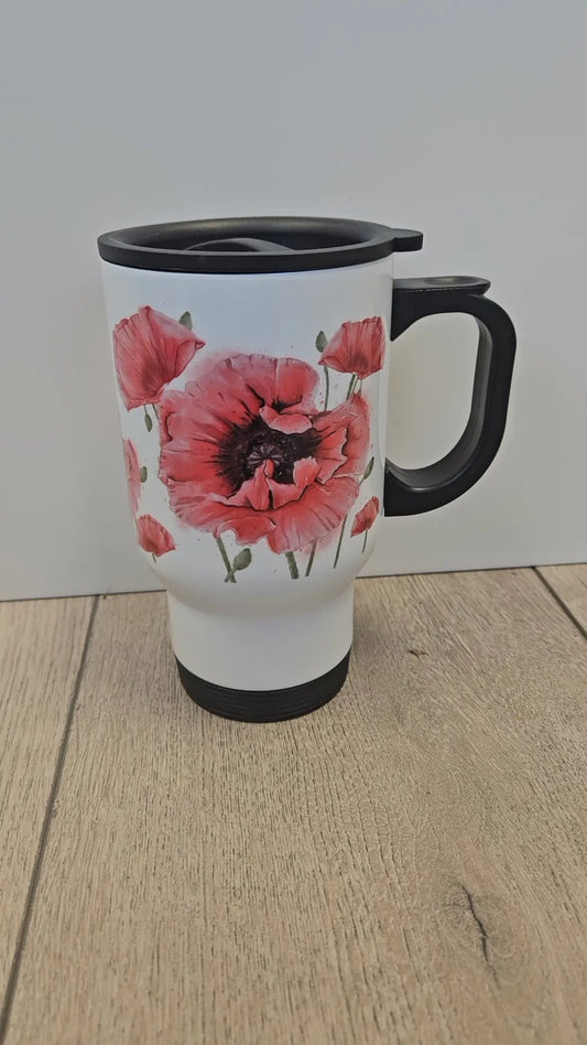 Poppy travel mug