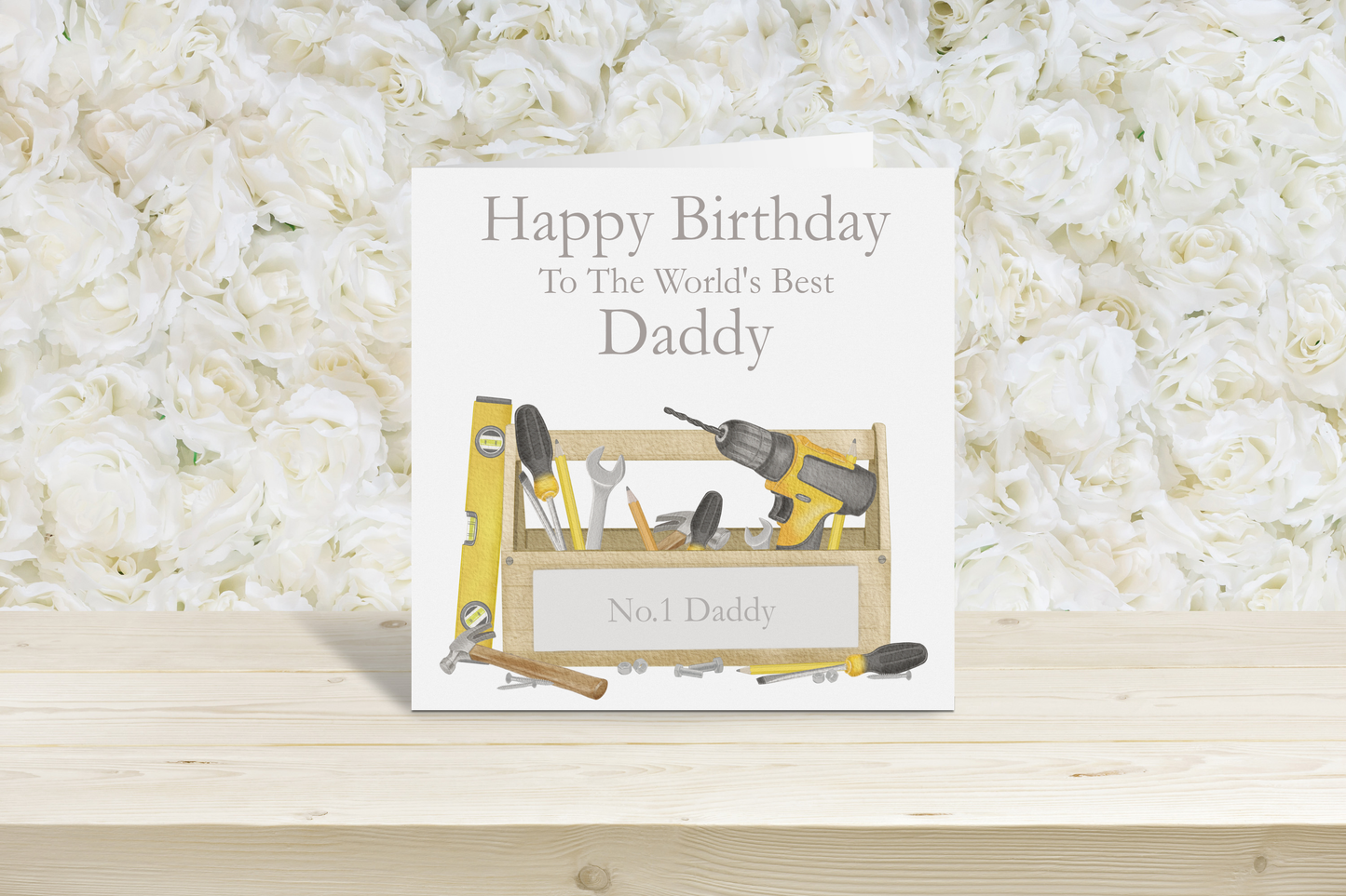 Tool box Birthday card