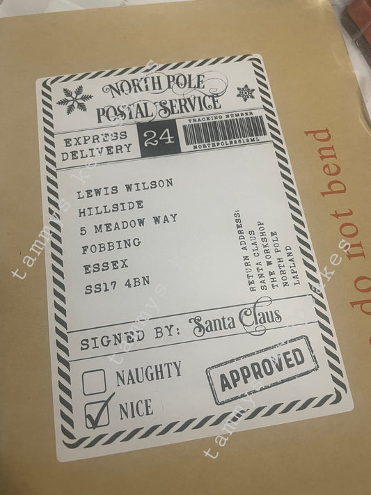 Christmas gift labels