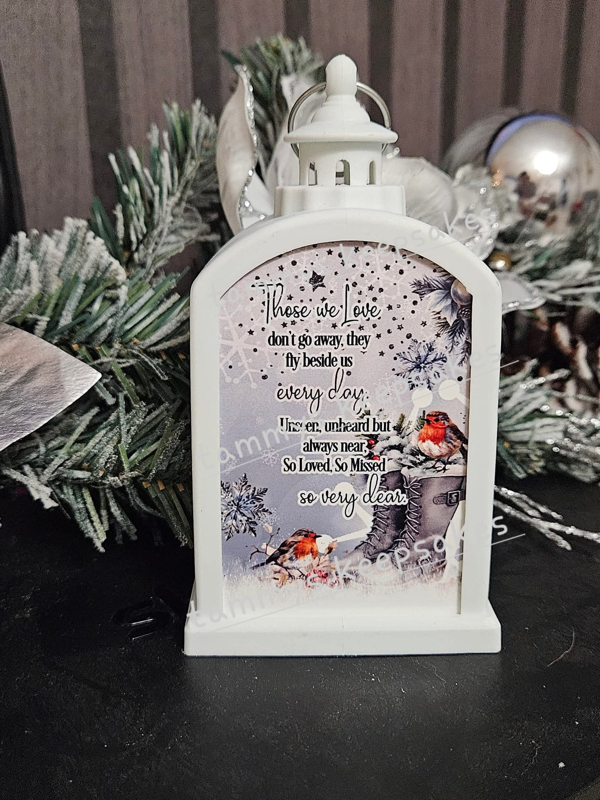 Christmas light up lantern