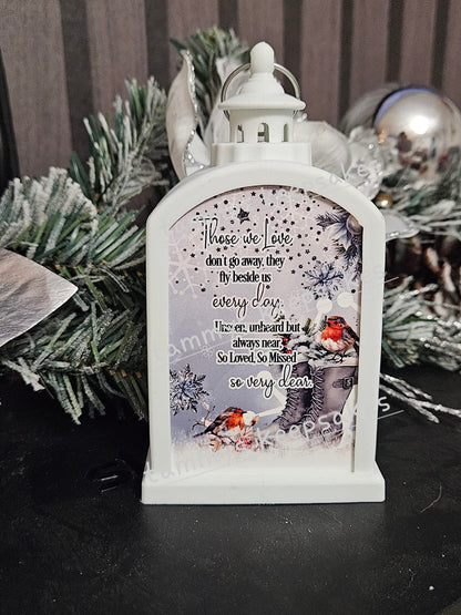 Christmas light up lantern