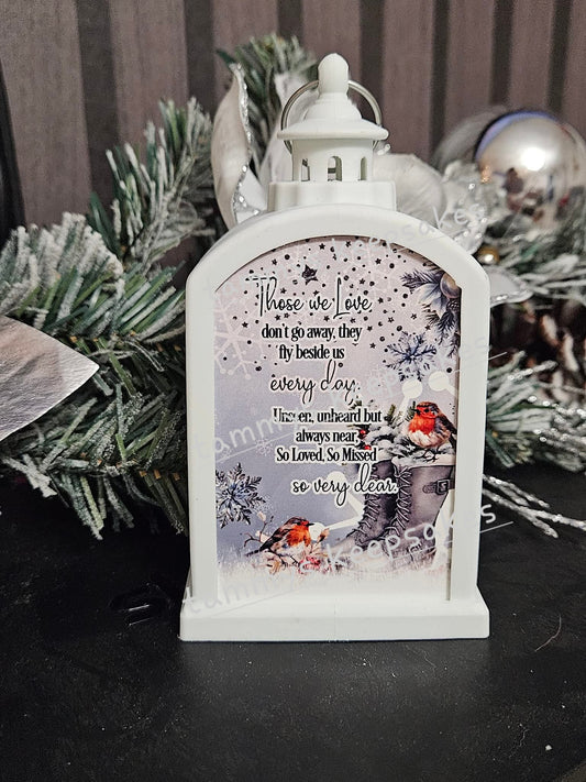 Christmas light up lantern
