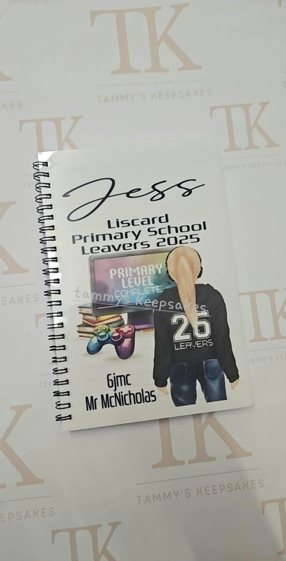 Gamer school leavers books