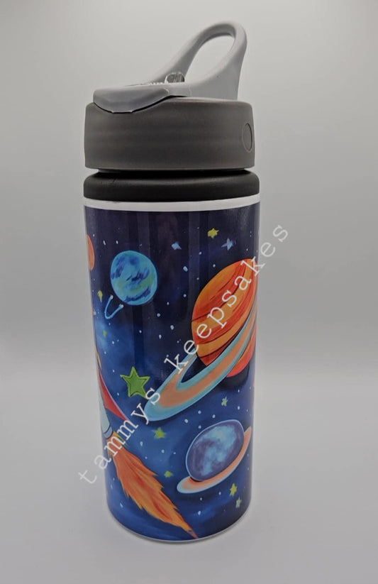 Space water bottle