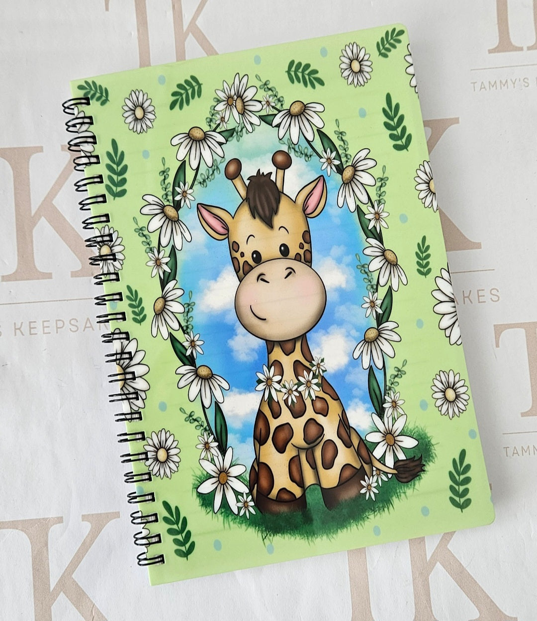 Giraffe notebook