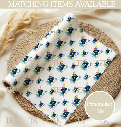 Space number Wrapping Paper