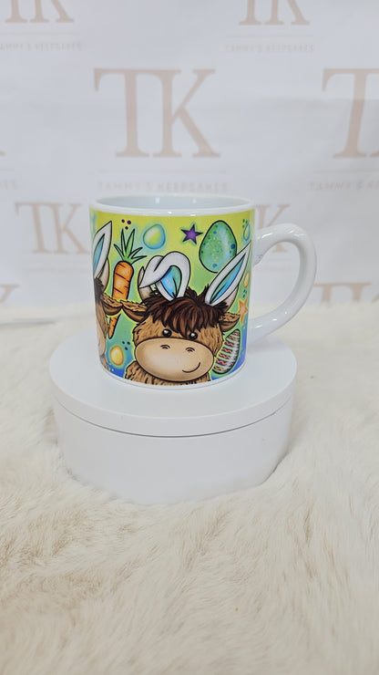 6oz easter ceramic mugs