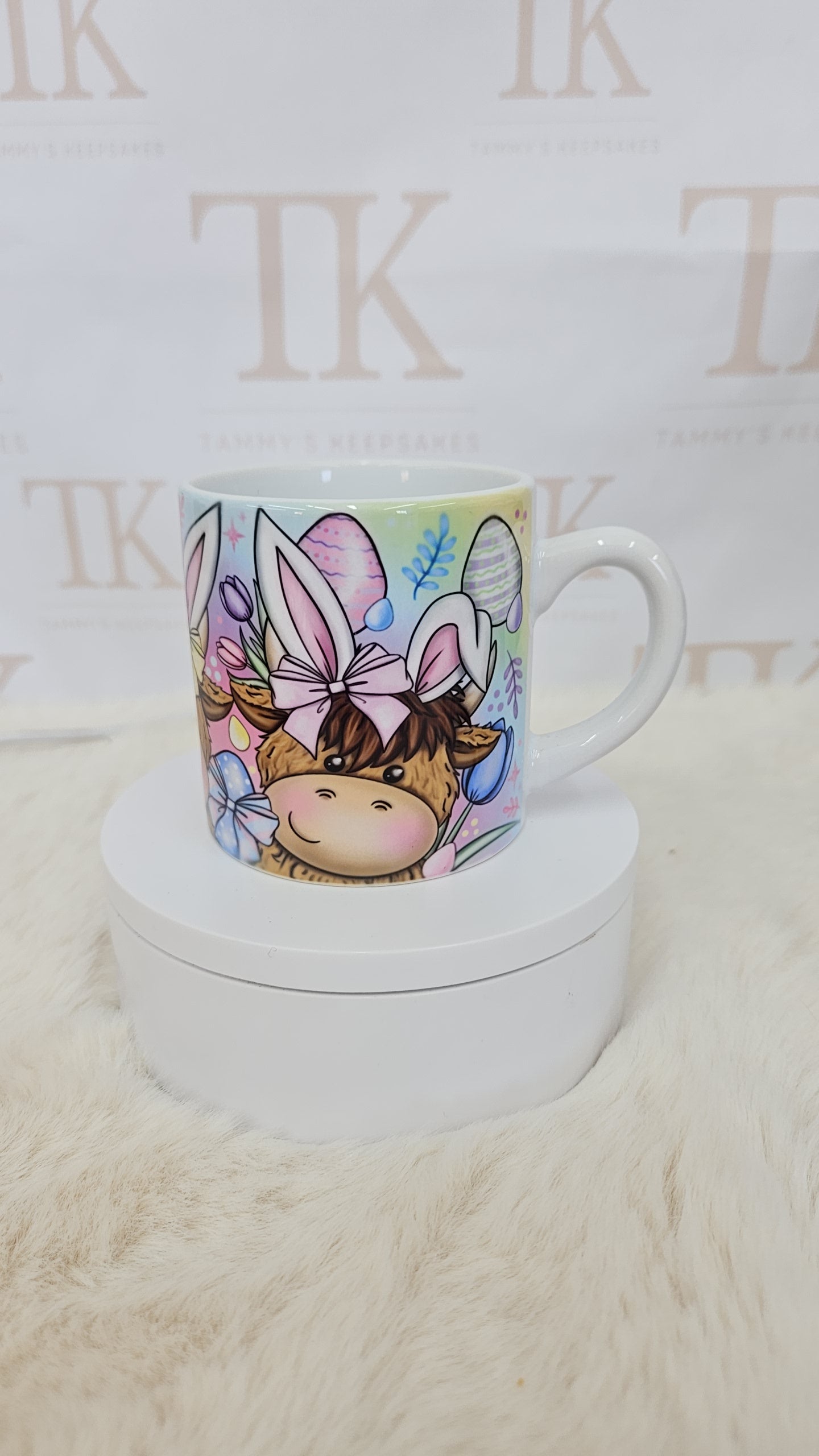 6oz easter ceramic mugs