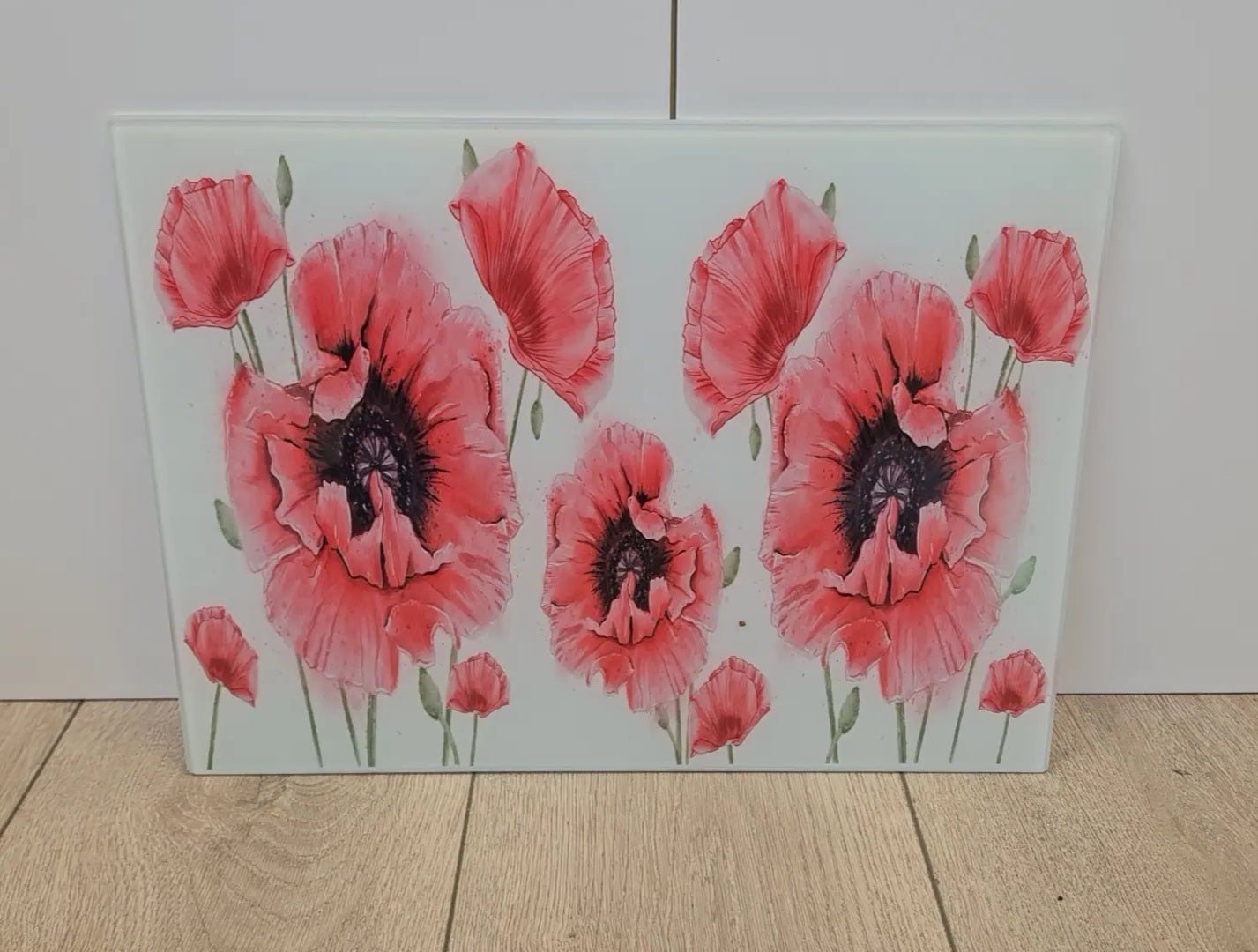 Poppy chopping board