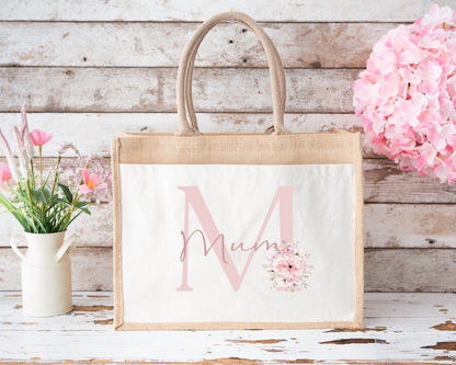 Mum jute bag