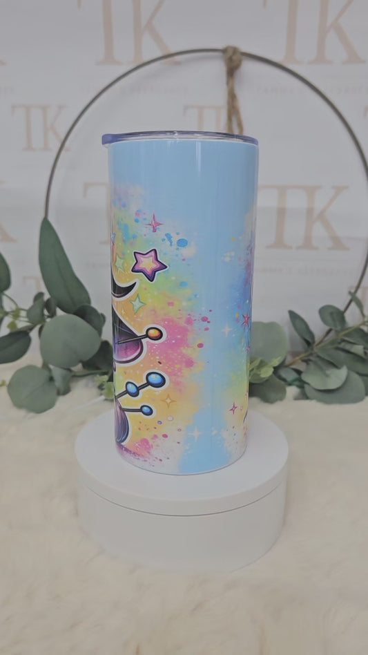Halloween voodoo tumbler