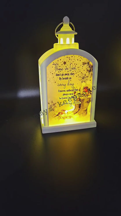 Christmas light up lantern