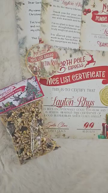 Santa letter set