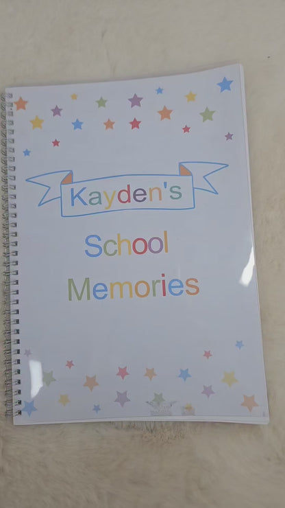 Personalised School memory book