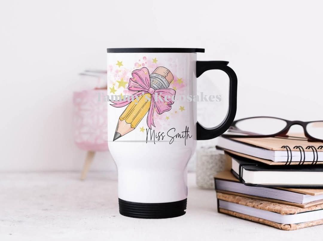 Pink bow pencil gifts